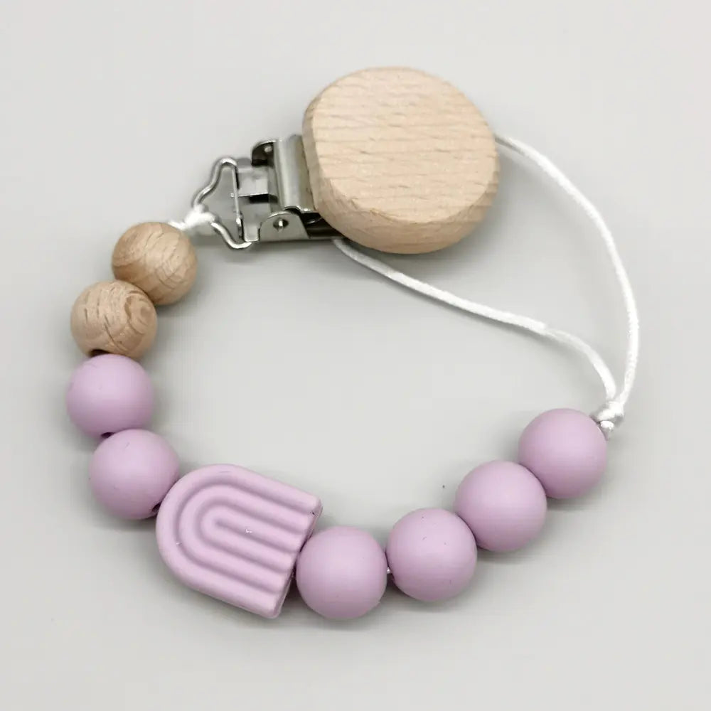 The Sensy™ Beechwood Pacifier Clip