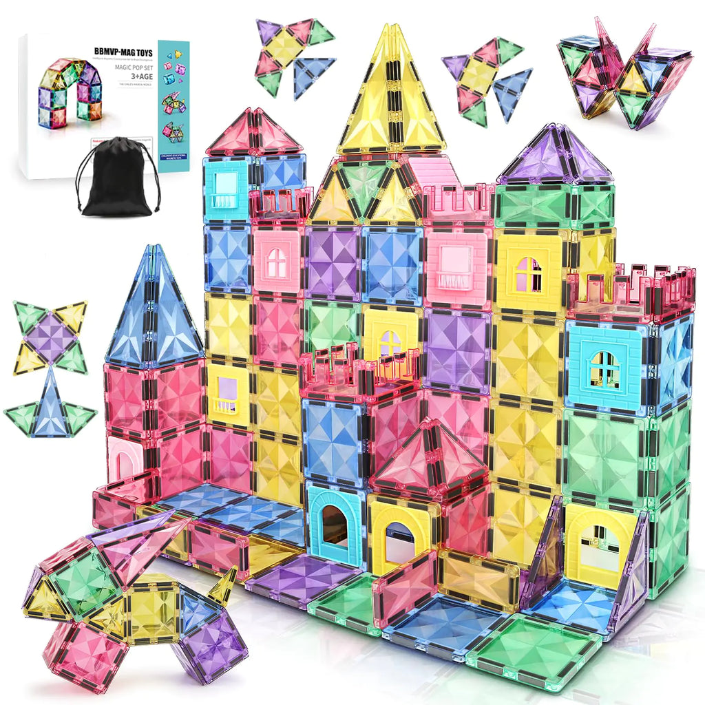 Sensy Rainbow Palace™ Magnetic Building Tiles