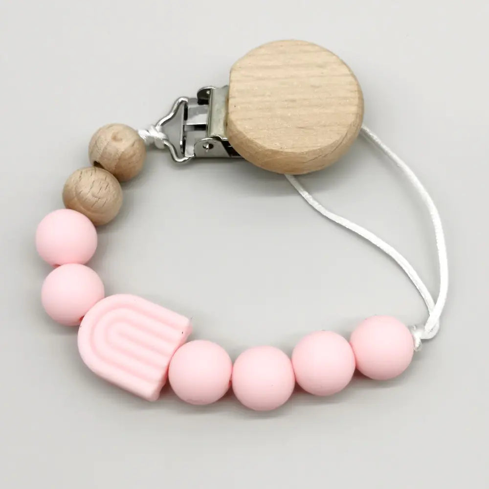 The Sensy™ Beechwood Pacifier Clip